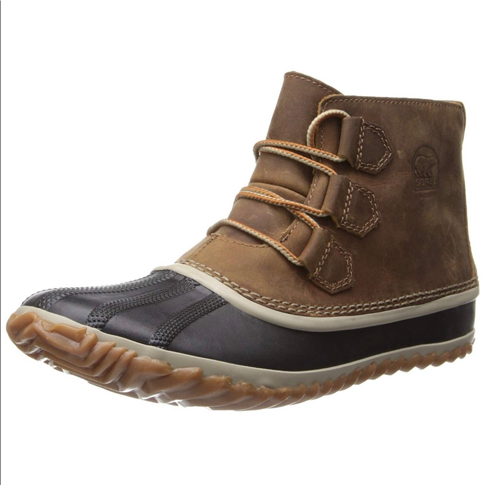 Sorel Women's N About Leather Rain Snow Boot